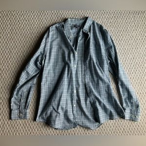 Men’s Van Huesen Flex Large L/G 16-16.5 Long-Sleeve Button-Up Dress Shirt